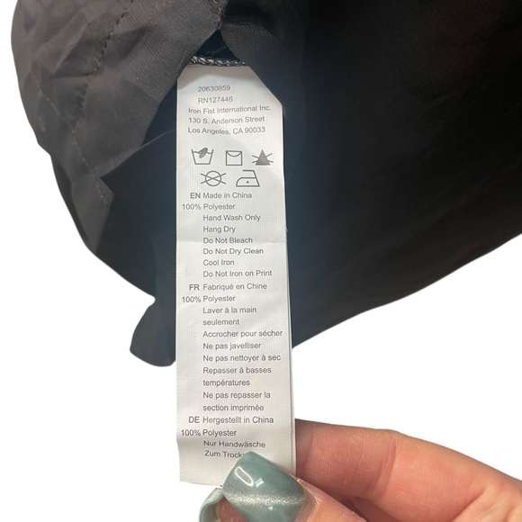 Iron Fist Loose Tooth Top Black Sheer - Picture 8 of 9